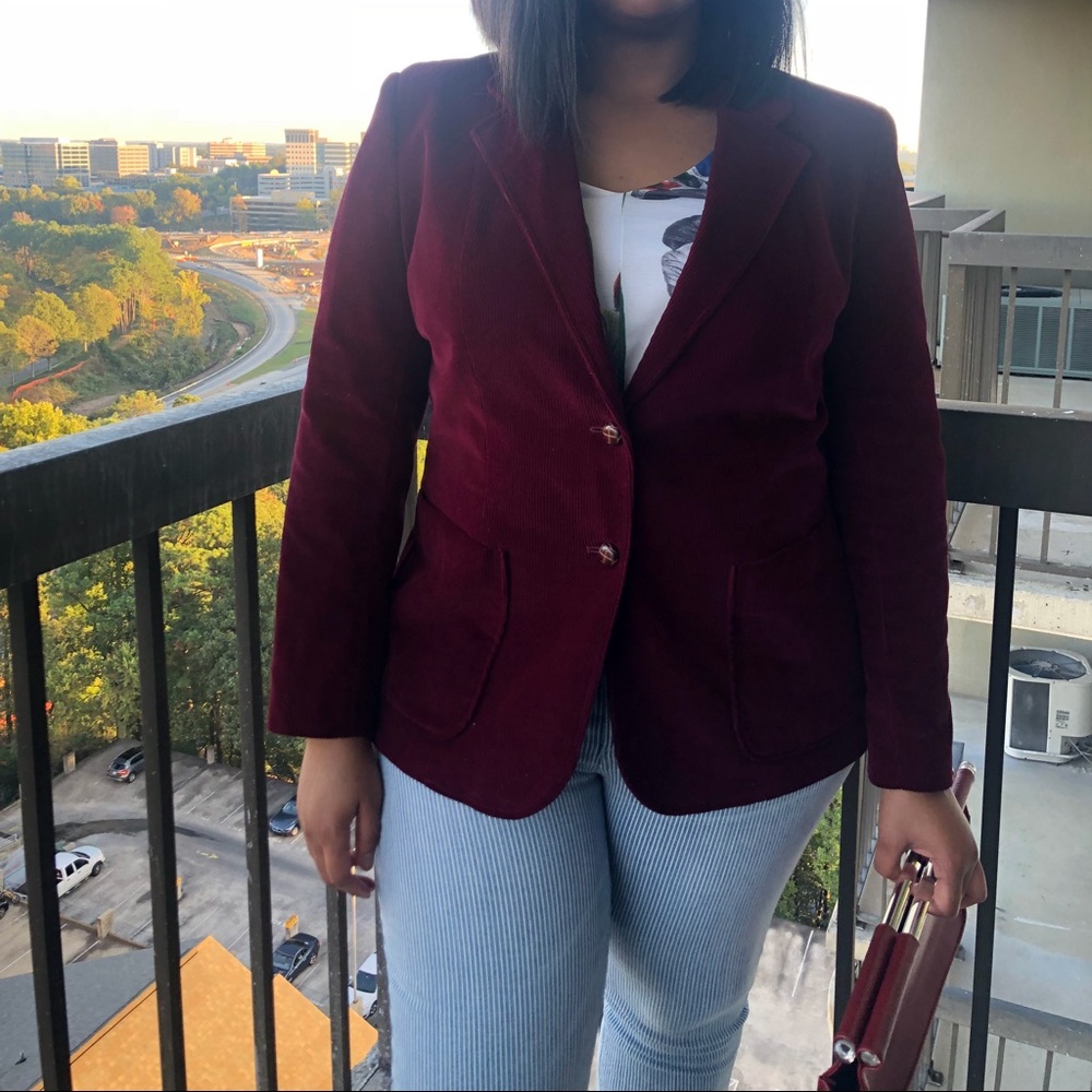 Burgundy Jacket - Picture 2 of 3